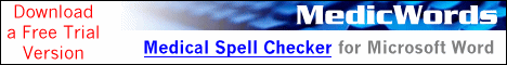 Medical Spell Check for MS Word